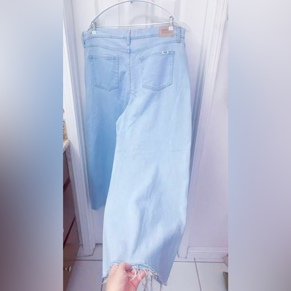 Levi Strauss Signature Women's Heritage High-Rise Wide Leg Jeans 16 - Picture 6 of 14